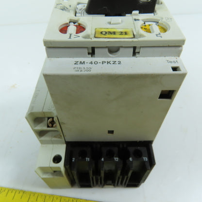Moeller ZM-40-PKZ2 32-40A 3-Pole Motor Protective Circuit Breaker 600V