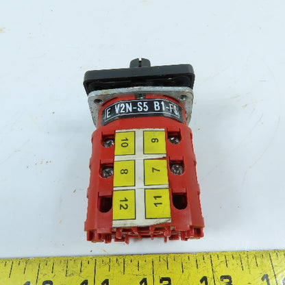 EE Controls L-40-01-E 5-Position Rotary Cam Selector Switch 690VAC