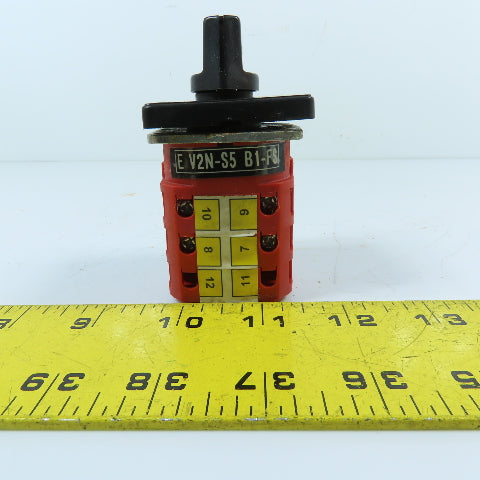EE Controls L-40-01-E 5-Position Rotary Cam Selector Switch 690VAC