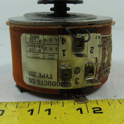 Staco Energy Products Co. Type 201 Variable Autotransformer Variac 120V 2A