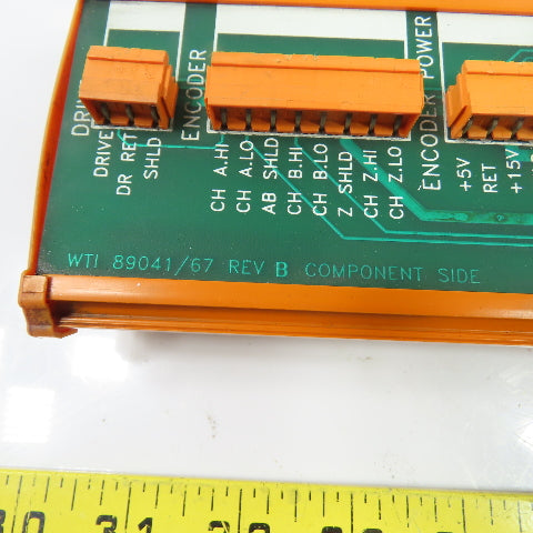 Allen-Bradley 911966/67 1746-HT Termination Panel DIN Rail Mount