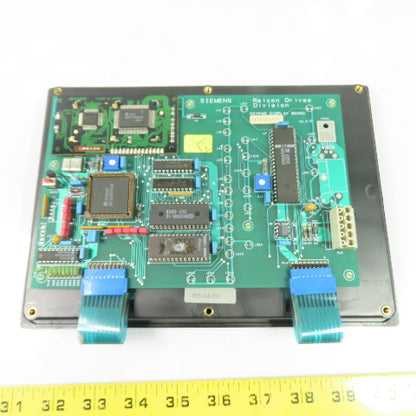 Siemens R15-03-553 R15A02A112B Keypad Display Operator Interface Board