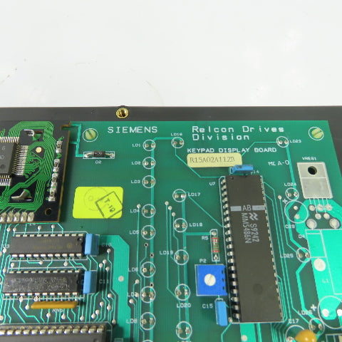 Siemens R15-03-553 R15A02A112B Keypad Display Operator Interface Board