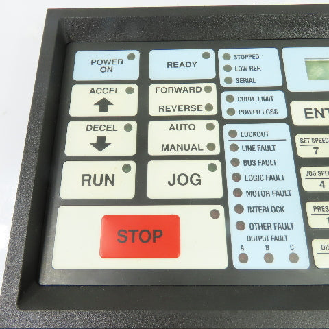 Siemens R15-03-553 R15A02A112B Keypad Display Operator Interface Board