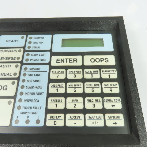 Siemens R15-03-553 R15A02A112B Keypad Display Operator Interface Board