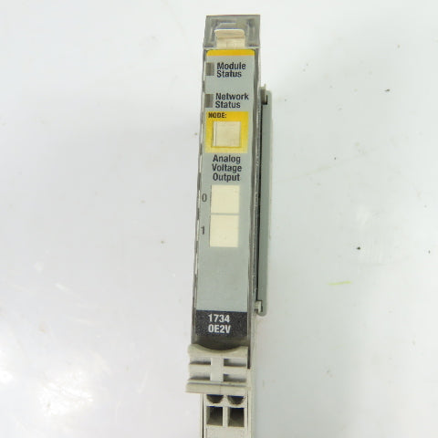 Allen-Bradley 1734-OE2V Ser C Analog Output Module F/W 3.005 1734-RTB & 1734-MB