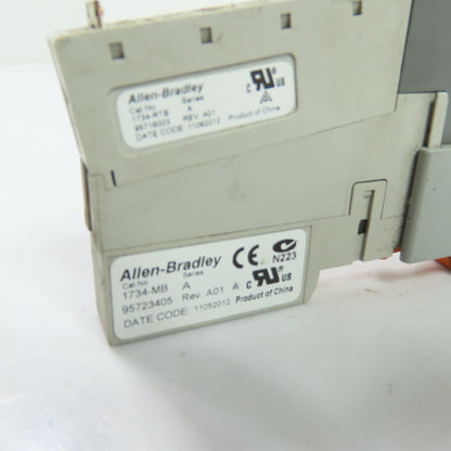 Allen-Bradley 1734-OE2V Ser C Analog Output Module F/W 3.005 1734-RTB & 1734-MB