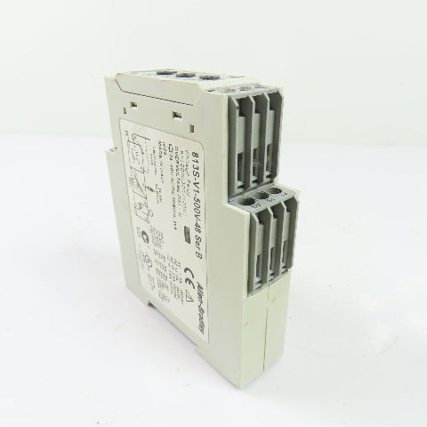 Allen-Bradley 813S-V1-500V-48 Voltage Monitoring Relay 24-48V AC/DC Ser B