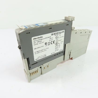 Allen-Bradley 1734-IV4 Ser C Digital Input Module FW 3.022 w/ 1734-RTB & 1734-MB