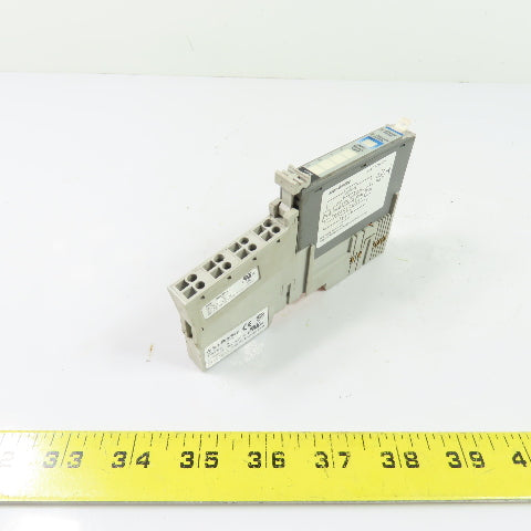 Allen-Bradley 1734-IV4 Ser C Digital Input Module FW 3.022 w/ 1734-RTB & 1734-MB