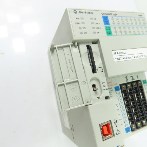 Allen-Bradley 1769-L16ER-BB1B CompactLogix 384KB DI/O Controller Ser B FW1.005