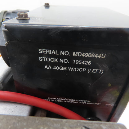 Miller 195426 AA-40GB Welder Wire Feeder & Motor