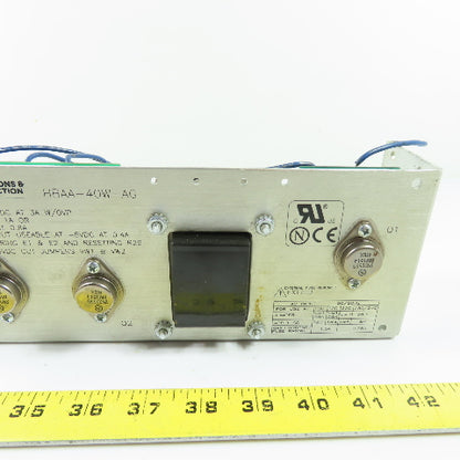 Bel Power Solutions HBAA-40W-AG Linear AC-DC Power Supply 100-264VAC