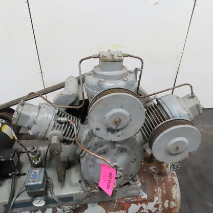 Ingersoll Rand Model 30 10TD 3 Cylinder 2 Stage Reciprocating Air Compressor 3Ph