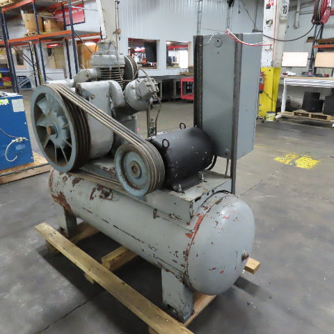 Ingersoll Rand Model 30 10TD 3 Cylinder 2 Stage Reciprocating Air Compressor 3Ph