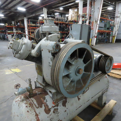 Ingersoll Rand Model 30 10TD 3 Cylinder 2 Stage Reciprocating Air Compressor 3Ph