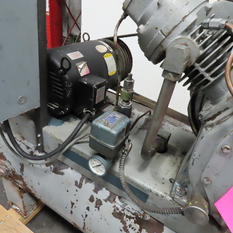 Ingersoll Rand Model 30 10TD 3 Cylinder 2 Stage Reciprocating Air Compressor 3Ph