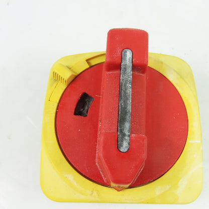 Allen-Bradley 194R-HS4E Red/Yellow Lockable Disconnect Switch Handle Ser A