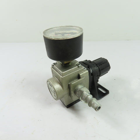 SMC AR20K-N02-Z Pneumatic Pressure Regulator 7-125PSI 1/4" NPT