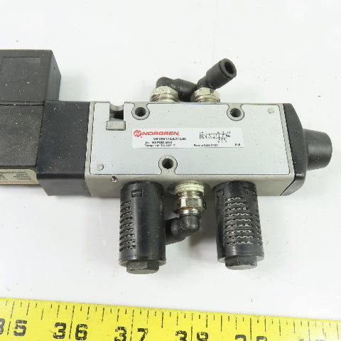 Norgren V61R517AA213JB Pneumatic Solenoid Valve 24VDC 145PSIG Max 1/4" NPT