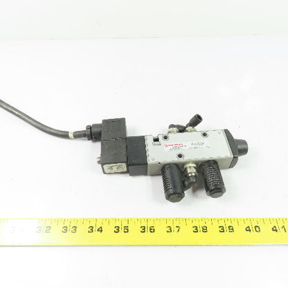 Norgren V61R517AA213JB Pneumatic Solenoid Valve 24VDC 145PSIG Max 1/4" NPT