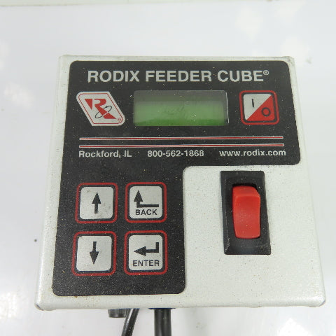 Rodix 121-000-2000 FC-200 Vibratory Feeder Cube Controller 120VAC 15A
