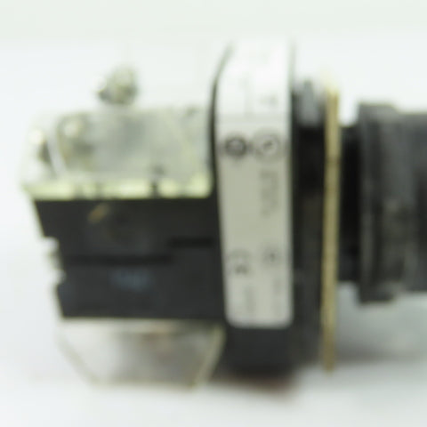 Allen-Bradley 800H-QRB24G Green Illuminated Pilot Light Pushbutton 24V Ser F