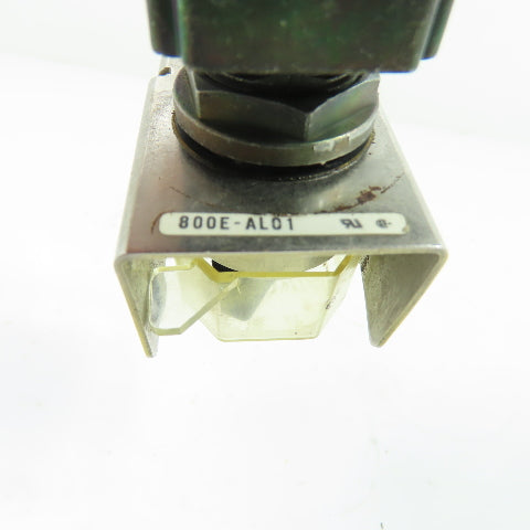 Allen-Bradley 800E-AL01 2-Position Selector Switch w/ Locking Cover