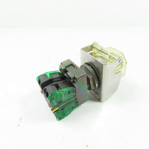 Allen-Bradley 800E-AL01 2-Position Selector Switch w/ Locking Cover