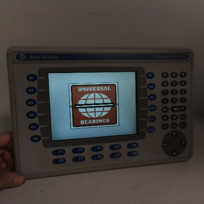 Allen Bradley 2711P-RDK7C PanelView Plus 700 Color Display HMI Monitor 100-240V