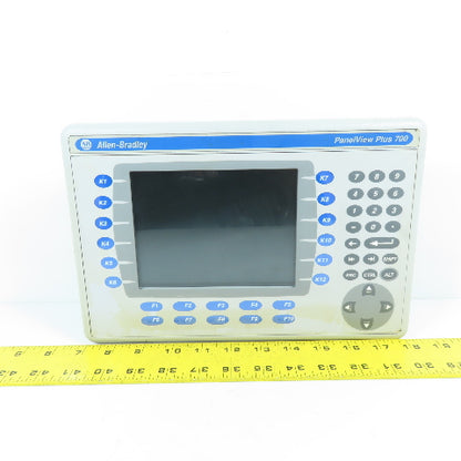 Allen Bradley 2711P-RDK7C PanelView Plus 700 Color Display HMI Monitor 100-240V