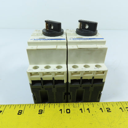 Telemecanique GV2-P14H7 6-10A 3-Pole Manual Motor Starter 690V Lot Of 2