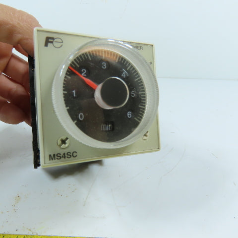 Automation Direct MS4SC-CE-ADC 8-Pin On-Delay Timer Relay w/ Socket 24VDC
