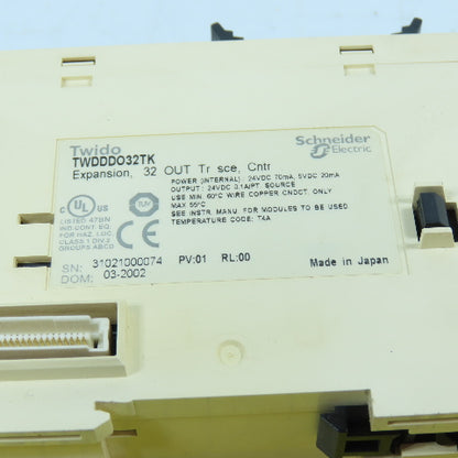 Schneider Electric TWDDDO32TK 32-Output Transistor Source Expansion Module 24VDC
