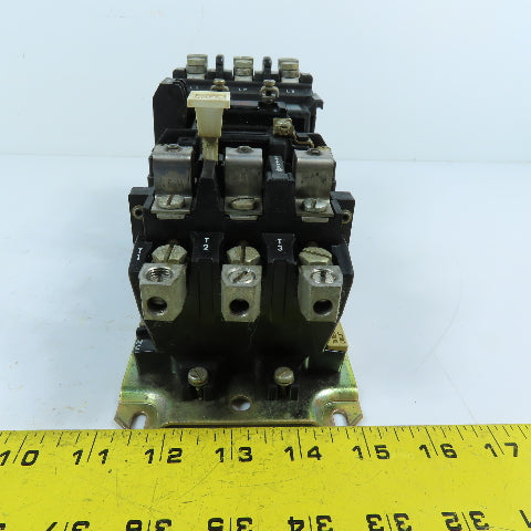 Allen-Bradley 509-COD 45A 3-Pole Size 2 Motor Starter 120V Coil 600VAC