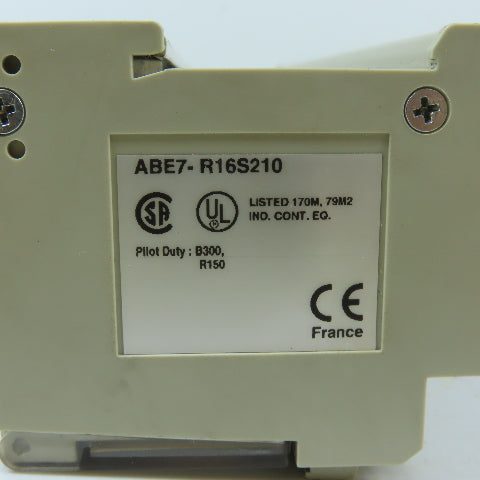 Telemecanique ABE7-R16S210 16-Channel Relay Output Interface Sub-Base 24VDC
