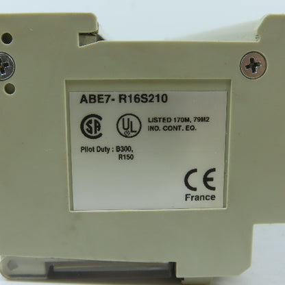 Telemecanique ABE7-R16S210 16-Channel Relay Output Interface Sub-Base 24VDC