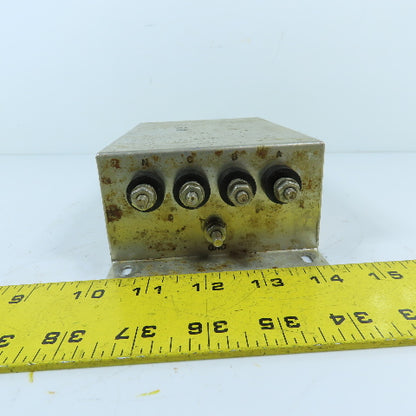 Filter Concepts 3X15A 3L15 LF 3-Phase EMI/RFI Power Line Filter 15A 250/440VAC