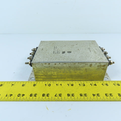 Filter Concepts 3X15A 3L15 LF 3-Phase EMI/RFI Power Line Filter 15A 250/440VAC