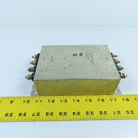 Filter Concepts 3X15A 3L15 LF 3-Phase EMI/RFI Power Line Filter 15A 250/440VAC