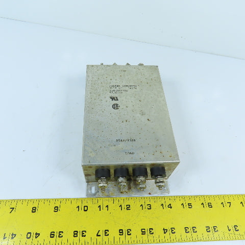 Filter Concepts 3X15A 3L15 LF 3-Phase EMI/RFI Power Line Filter 15A 250/440VAC
