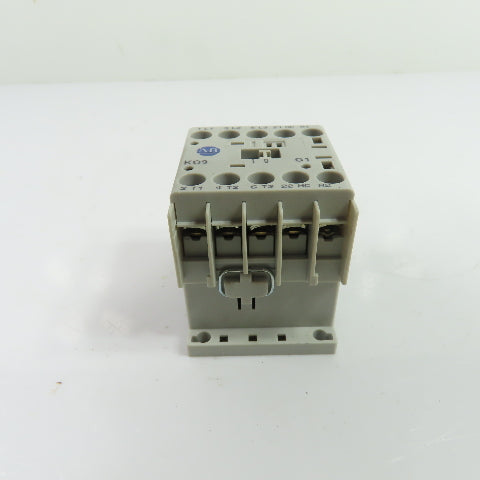 Allen-Bradley 100-K09*01 9A 3-Pole IEC Contactor 1NC Aux 24VDC Coil Ser A
