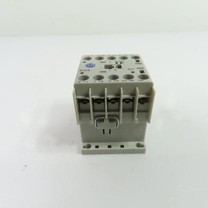 Allen-Bradley 100-K09*01 9A 3-Pole IEC Contactor 1NC Aux 24VDC Coil Ser A