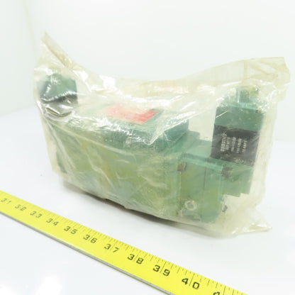 Numatics 33DSP402C012Q30 Solenoid Pneumatic Control Valve 120VAC 150PSI NEW