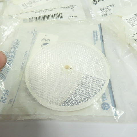 Allen-Bradley 92-39 3" Diameter Center Mount Reflector Ser B Lot Of 7
