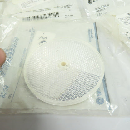 Allen-Bradley 92-39 3" Diameter Center Mount Reflector Ser B Lot Of 7