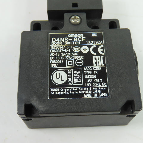 Omron D4NS-8CF Safety Door Interlock Switch 24VAC NEW