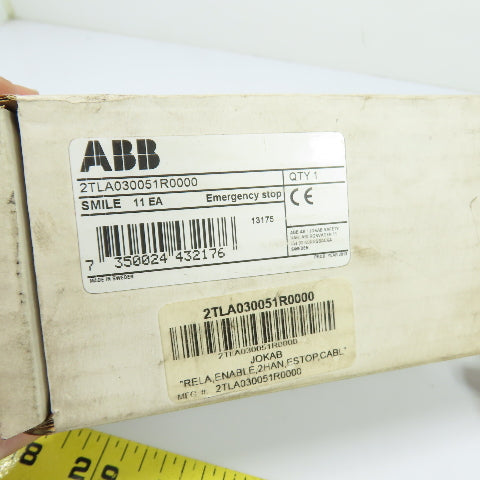 ABB 2TLA030051R0000 SMILE 11 EA Jokab Safety Emergency Stop Pushbutton