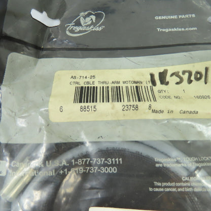 Tregaskiss AS-714-25 Motoman Thru-Arm Shock Sensor Cable NEW