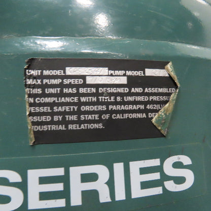 Champion CASRSA45 80 Gal 5HP Vertical Air Compressor 200V 3Ph Tested